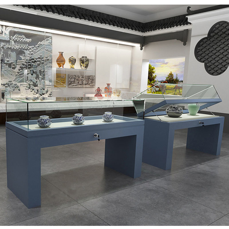Retail Racks Advertising Museum Display Showcase for Rings Earrings and Necklaces