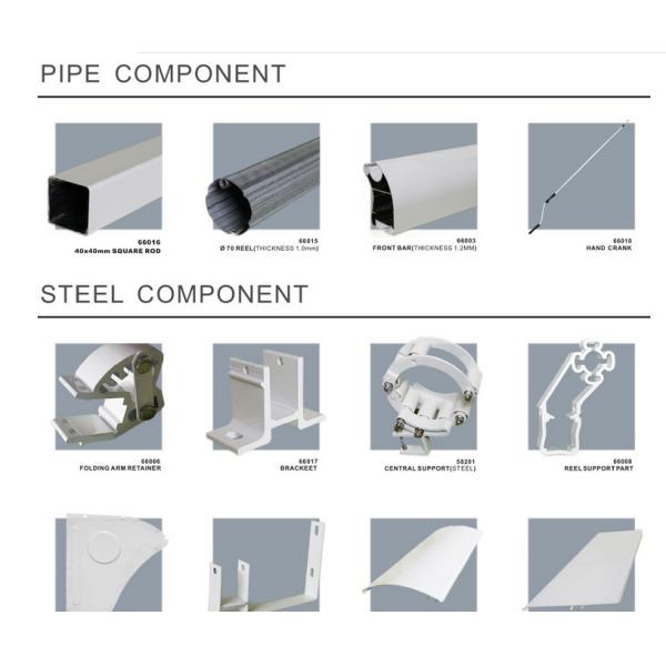 Алюминиевая сила oudoor покрыла retractable аксессуары /awning оружий тента/retractable оружия для тентов