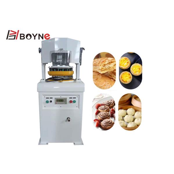 380V Pizza Dough Press Machine Stainless Steel Dough Divider With Rounder