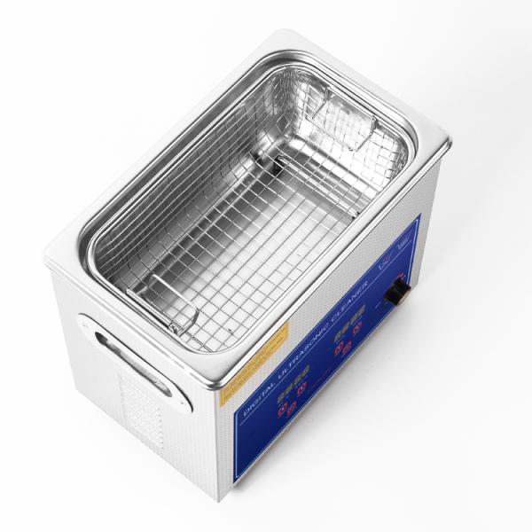 調整可能な工業用超音波クリーナー 3L モデル 120w 超音波 パワー 40kHz 周波数 6L 容量