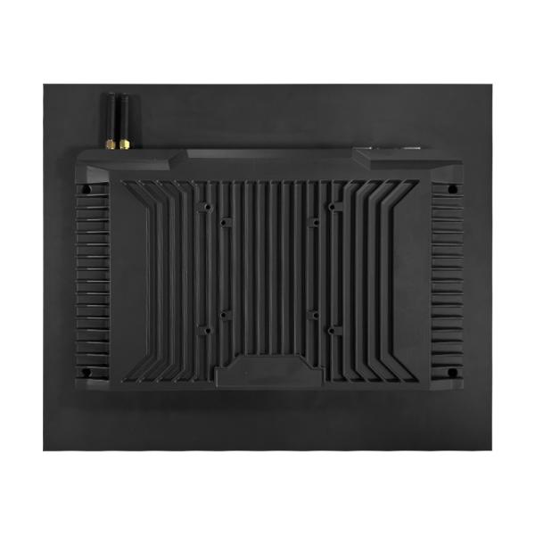 Computadora de pantalla táctil industrial con carcasa de aleación completa de aluminio