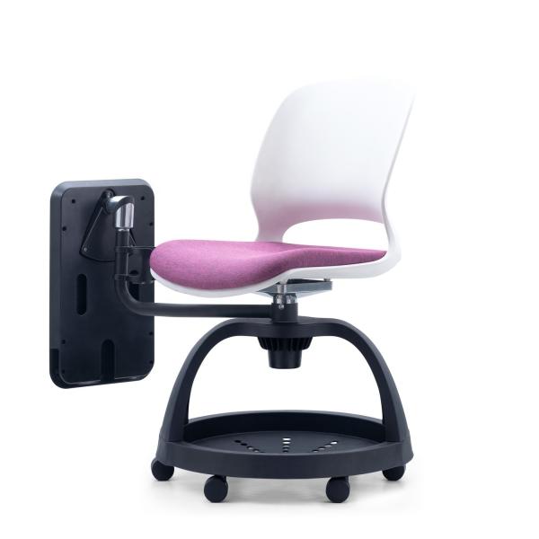 Convertible Plastic Conference Chair Comfortable Space Saving Customized