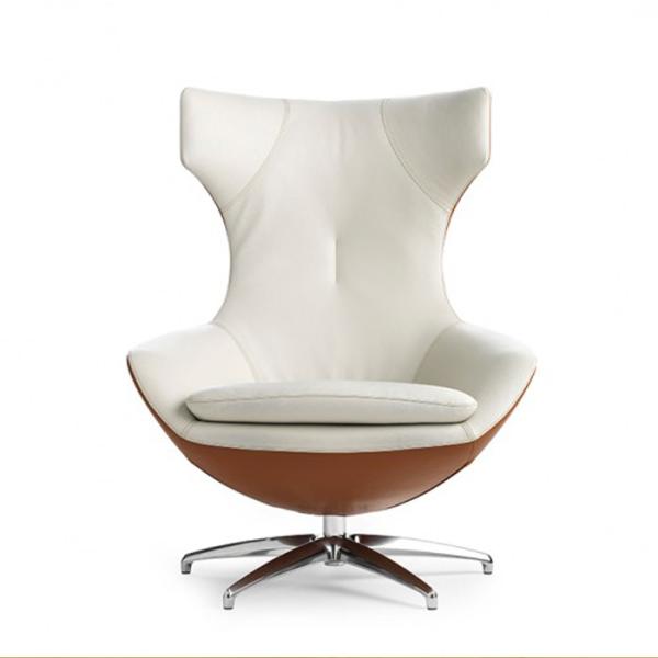 caruzzo armchair Modern Leather Upholstered Relaxing chair Comfortable High Back Armchair