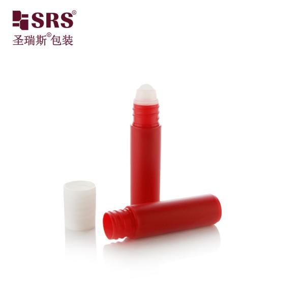 5ml Smooth White PP PCR Roller Ball Bottle for Essential Oil/Perfume