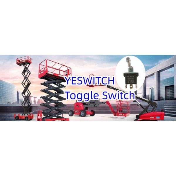High Current Industrical Toggle Switch Metal Locking Handle For Cranes