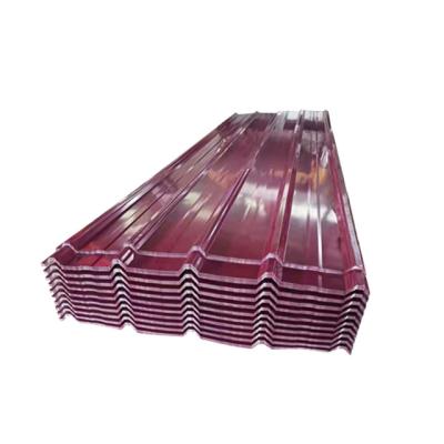 ASTM Standard 0 Gauge/0.3mm Color Coated Galvanized Corrugated Steel Sheet for Cutting