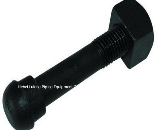 GRADE 12.9 TOP QUALITY track bolt with nuts,40Cr track stud bolt and nut
