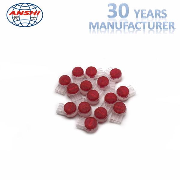 UR2 3m IDC Terminal Block 0.9 - 1.3 Red Lock Joint Connector For Communication