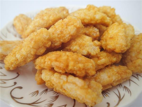 Biscoitos crocantes do arroz do senbei dos petiscos deliciosos por atacado do biscoito do arroz