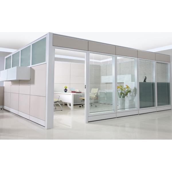 83mm C10 Double glass Partition Walls CD-8832 with Tiles-base System