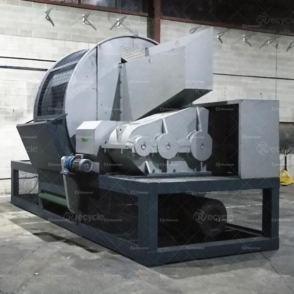 Design Scrap Tyre Recycling Plant Tire Rubber Granules Crusher Machine Automatic Tire Recycling Line