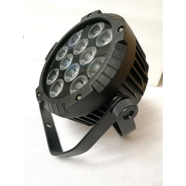 12 pcs * 18 Watt 6 in 1 RGBWA UV Outdoor LED Wash / Waterproof LED Par Lights