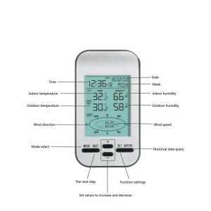 ODM プロフェッショナル 天気ステーション 内外液晶ディスプレイ