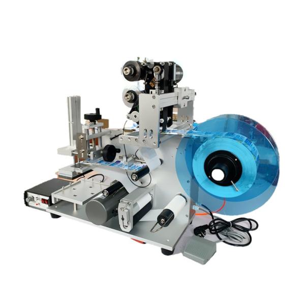 No Air Bubble Packaging Labeling Machine Flat Surface With Date Printer