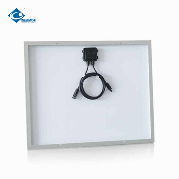 20W Mono Silicon Solar Panel for Home Solar Power System ZW-20W-18V-1 transparent glass solar panel