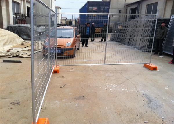 Australian Temporary Fencing Brisbane 1800mm x 2400mm width customized for sale 42 microns temp fence china