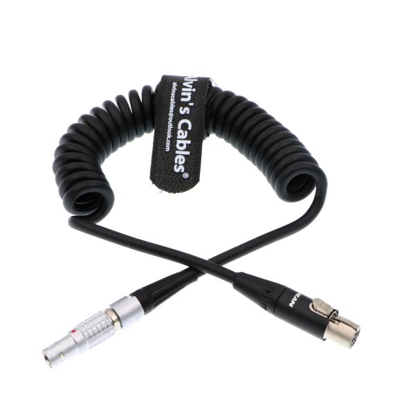 Homem VERMELHO do Pin de Lemo 2 do cabo distribuidor de corrente do monitor das câmeras 12V de ARRI à mini fêmea do Pin de XLR 4