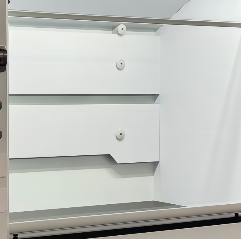 Aerodynamic Lab Fume Hood Modern Tabletop Chemical Ventilation Hood