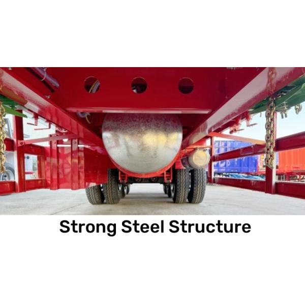 TITAN Tri Axle 60 Tons Drop Side Semi Trailer for Sale | Bulk Cargo Semi Trailer