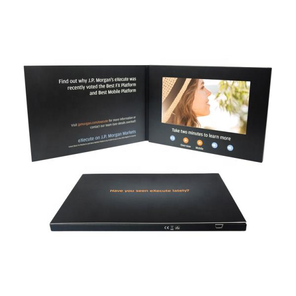 Creative 2.4 4.3 7 Inch LCD Display A4 Video Brochure A5 Digital Greeting Card For Brand Business birthday card