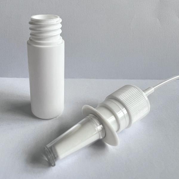 Collar Material PE 10ml Plastic Nasal Spray Bottles With Sprayer Pump