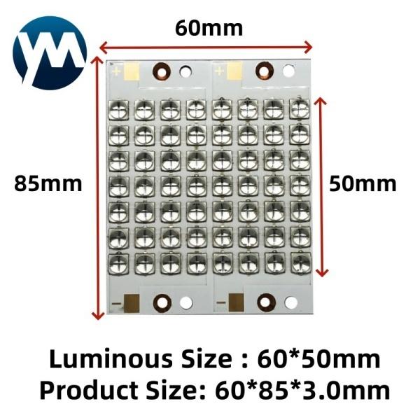 560W UV LEDライト 365nm 385nm 395nm 405nm UV LEDモジュール 印刷機用ランプ