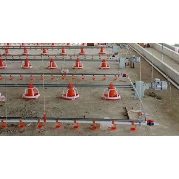 Sistema do bebedor do bocal da galinha da vertente 2.2cm da casa aberta