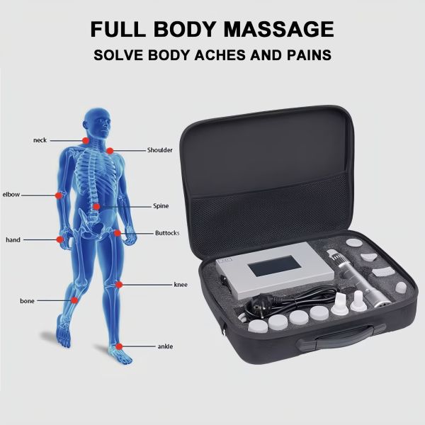 Extracorporeal Shock Wave Therapy ESWT Machine 50Hz 60Hz Shockwave Therapy Device