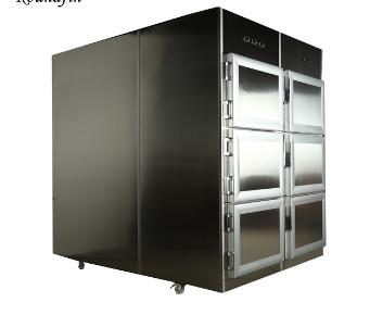 ROUNDFIN morgue six body mortuary refrigerator/6 corpse morgue freezer for sale