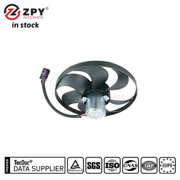 ZPY 1J0959455F Large Radiator Cooling Fan For 1999-2007 Vw Golf Jetta Audi