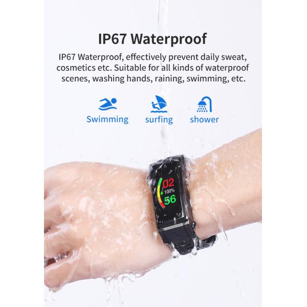 Тренировки кровяного давления BT 5,0 экрана касания Smartwatch NFC S4 TFT машина полной идя