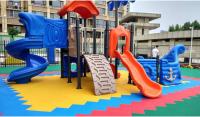 15mm Thickness Interlocking Sports Tiles 12 Colors Temporary Sports Flooring Basketball