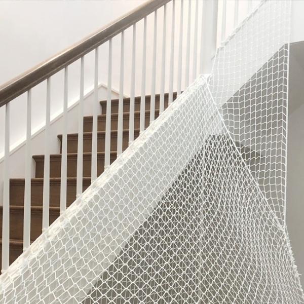 Custom Amusement Industry Nets Rope Barrier Netting Stairs Protection Personal Safety Net