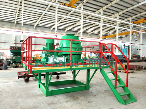 Сушильщик твердого контроля вертикальный режа Подача воздуха 30 инструмента воздуха - вертикаль 50T/H режа сушильщика для управления грязи отхода месторождения нефти