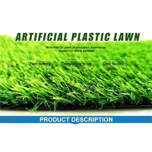 Decoração de jardins e paisagens Grama de plástico Grama de futebol Grama artificial sintética