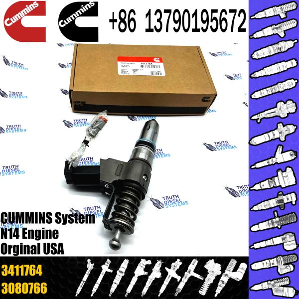 Pièces détachées pour moteur diesel Injecteur de carburant 3411764 3411767 pour moteur Cummins N14