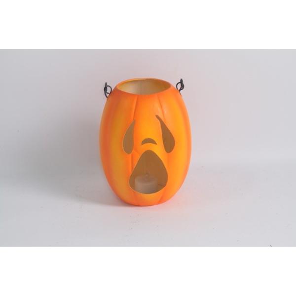 Хэллоуин тыквенная светлая форма электрический фонарь оранжевый белый призрак лицо