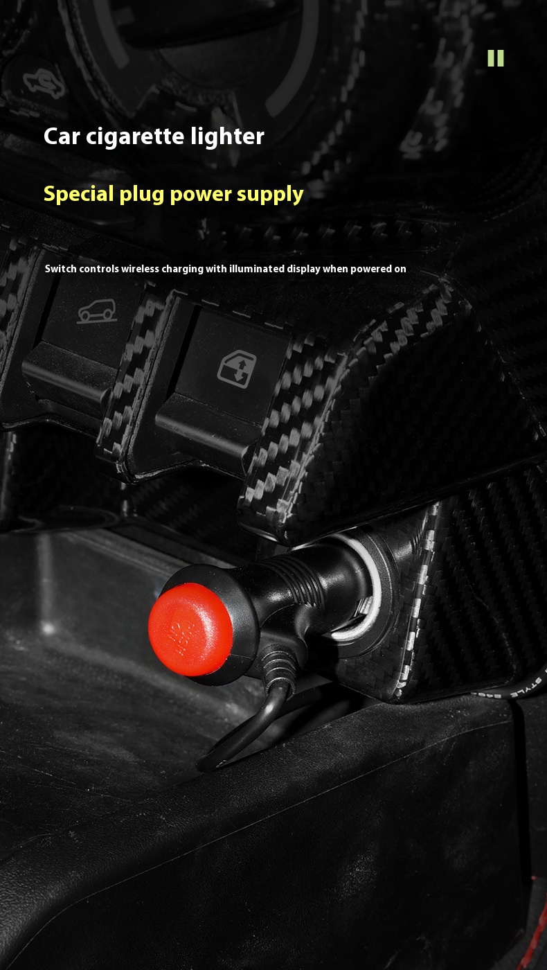 For Suzuki Jimny Multi-Function Wireless Charging Storage Box Two-In-One Central Control Screen Mobile Phone Interior Accessory