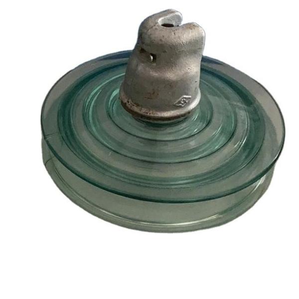 Uzbekistan Market U120BSP Toughened Glass Disc Suspension Insulator with ANSI Standard