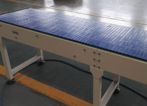 Electric Driven Packing Conveyor Machine , Energy Saving Net Conveyor