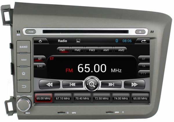 Ouchuangbo Car Radio 3G Wifi USB DVD Player for Honda Civic 2012 Android 4.2 GPS Navi Stereo OCB-8036C