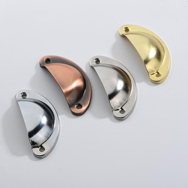 Metal Kitchen Drawer Cabinet Door Handle Shellantique Brass Door Cabinet Knobs RCW-26986