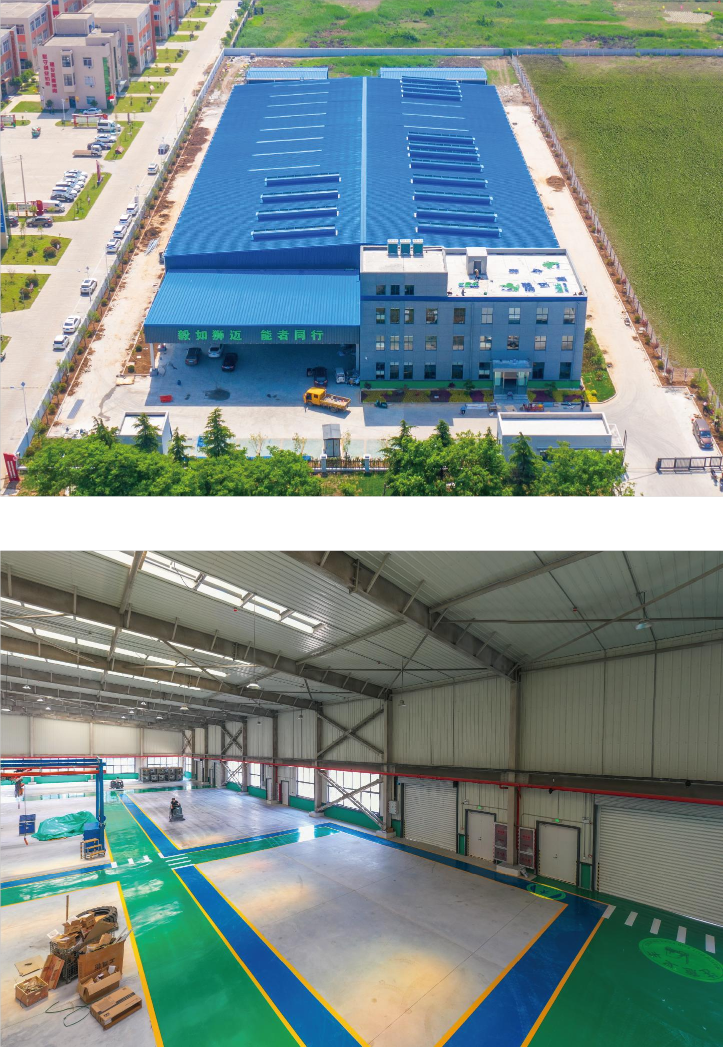 High Strength Structural Steel Frame Buildings , Modern Industrial Warehouse Building