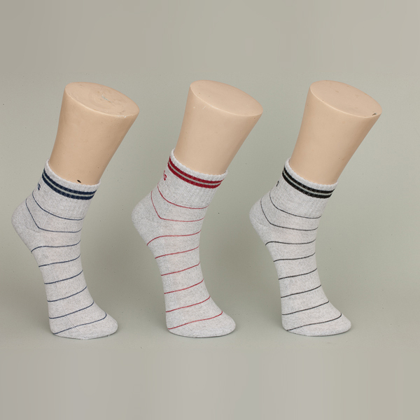 Spandex / Elastane Breathbale Sports Ankle Sock With Sweat - Absorbent Material