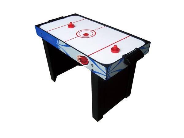Mini 4 FT air hockey table color graphics design power motor