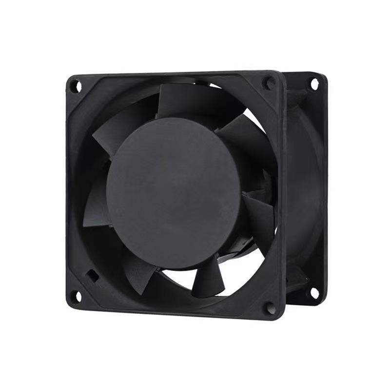HY-8038AC AC Fan 220V 2400 RPM | 8*8*3.5 cm Four-wire PWMFG Cooling Fan