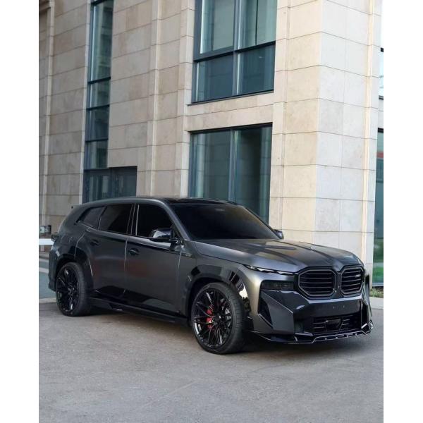 For BMW XM Carbon Fiber Widebody Kit XM Upgrades RNG-style Carbon Fiber Front Lip Diffuser Wheel Arch Spoiler Hood Wide Body