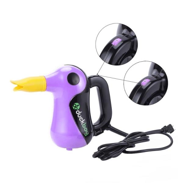 Handheld 4 Nozzle Dog Blow Dryer Pet Hair Dryer With Adjustable Speed And Temperature Control