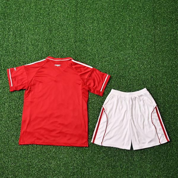 Nottingham Forest Home Childrens Football Jerseys 2025-2026 Supports Customization