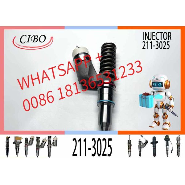 2113025 Remanufactured Fuel Injector for Engine 3406E 3456 C-15 C-16 Excavat 2113025 211-3025 10R0955